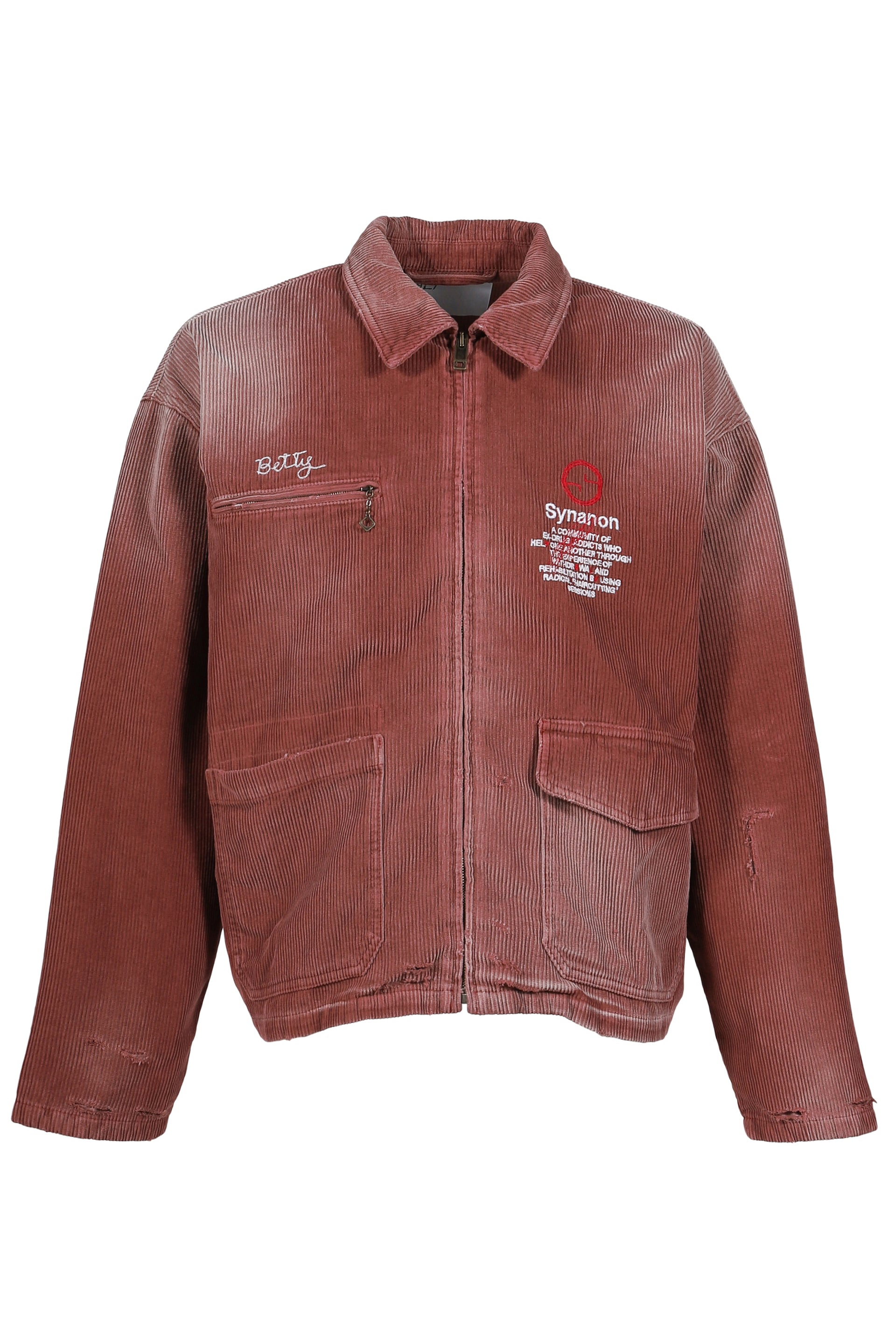 SYNANON CORD WORK JACKET / BUR