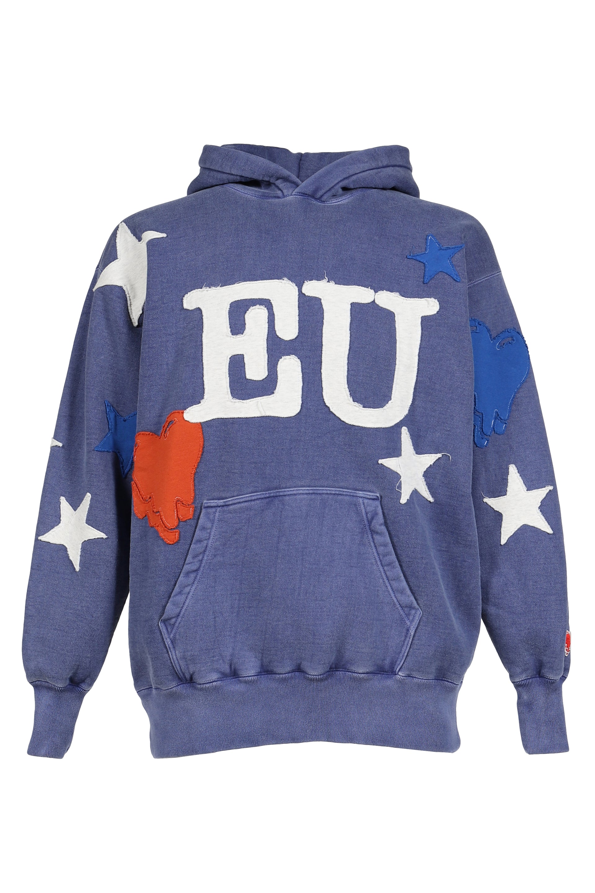EU HAND PATCH HOODIE / NVY