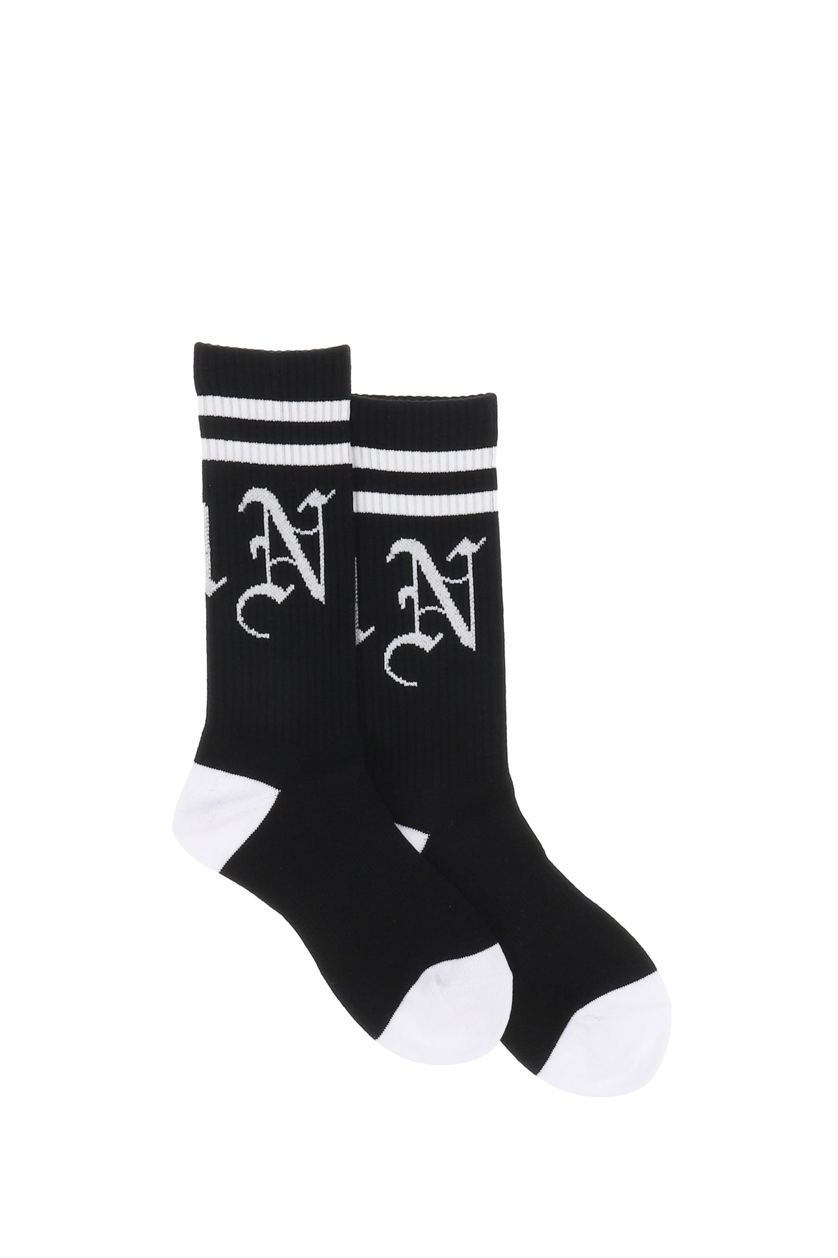 JN LOGO SOCKS / BLK