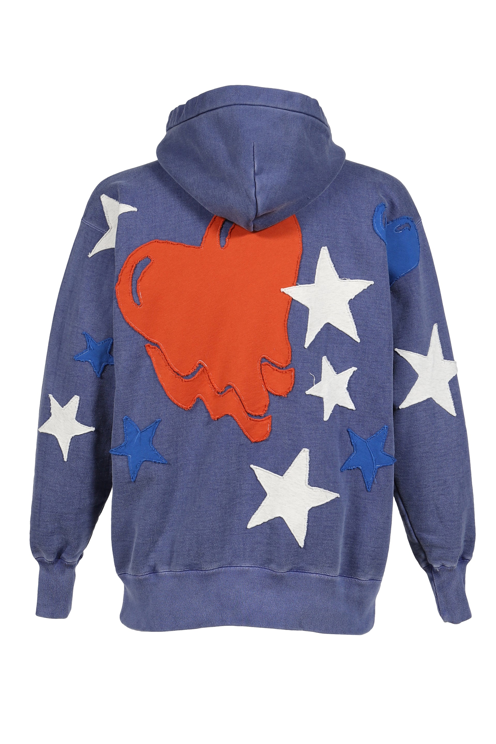 EU HAND PATCH HOODIE / NVY