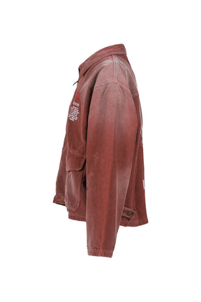 SYNANON CORD WORK JACKET / BUR