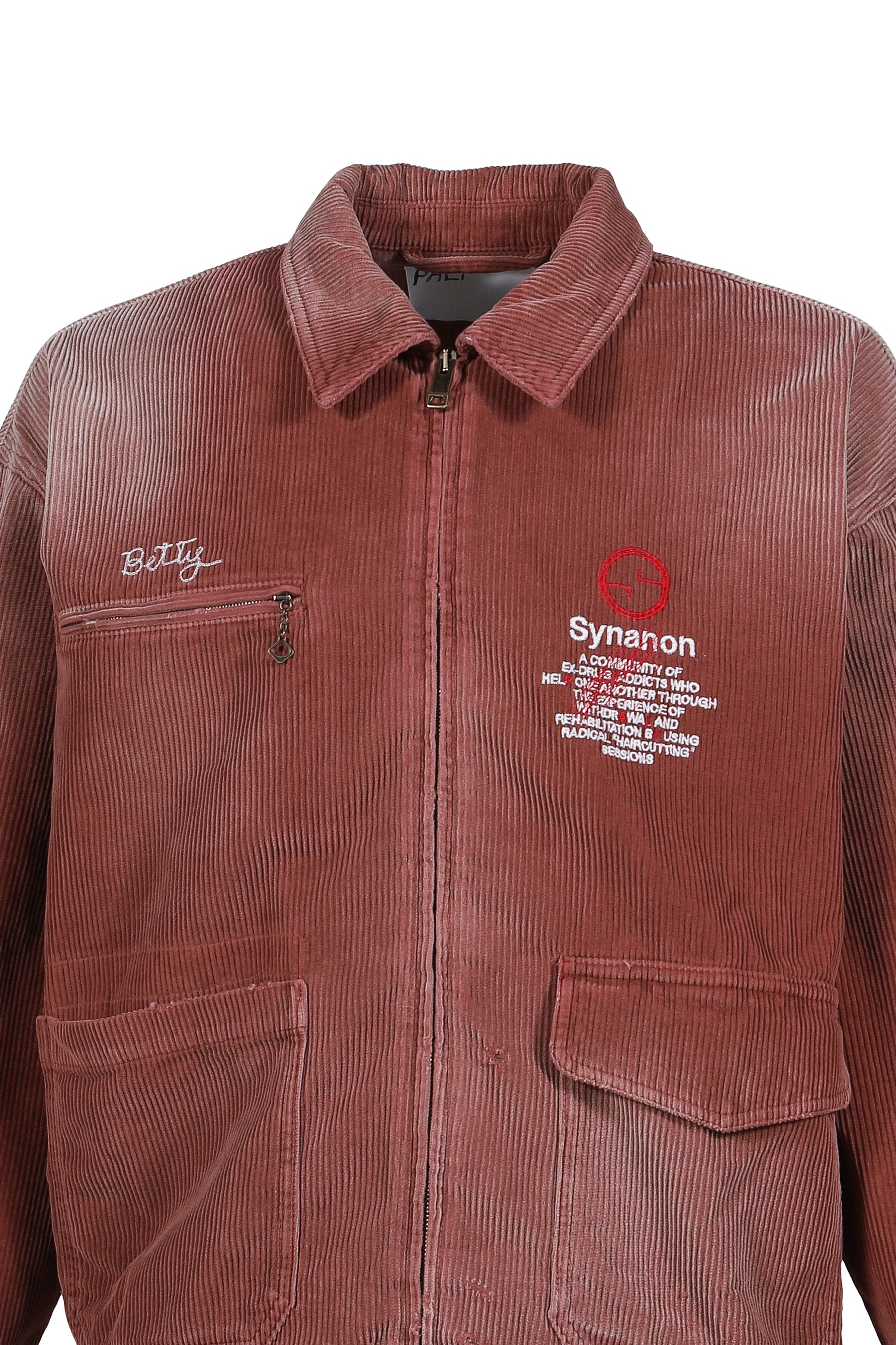 SYNANON CORD WORK JACKET / BUR