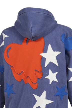 EU HAND PATCH HOODIE / NVY