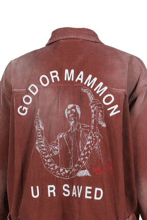 SYNANON CORD WORK JACKET / BUR