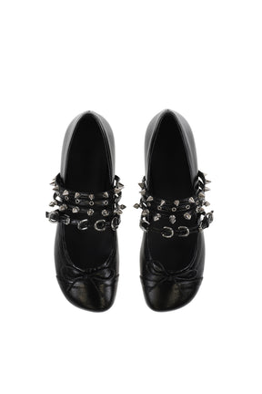 SPIKE BALLERINA / BLACK 
