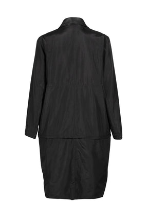 ZIP COAT CYLINDER / BLK