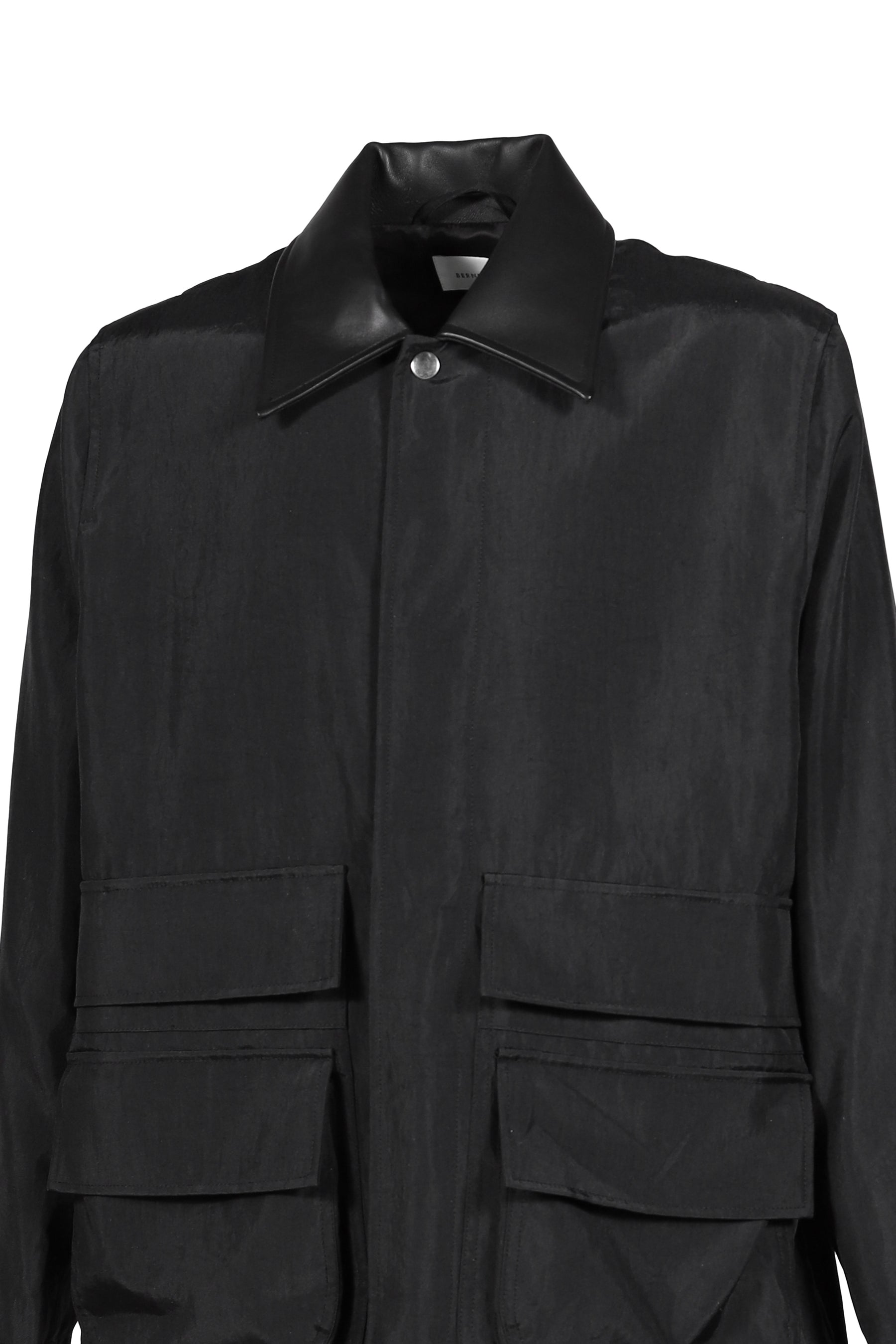 ZIP COAT CYLINDER / BLK