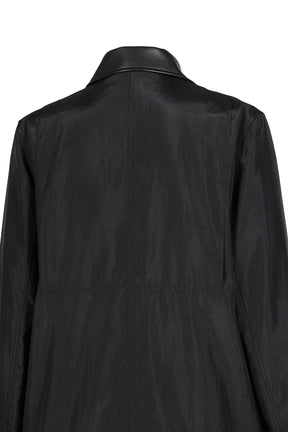 ZIP COAT CYLINDER / BLK