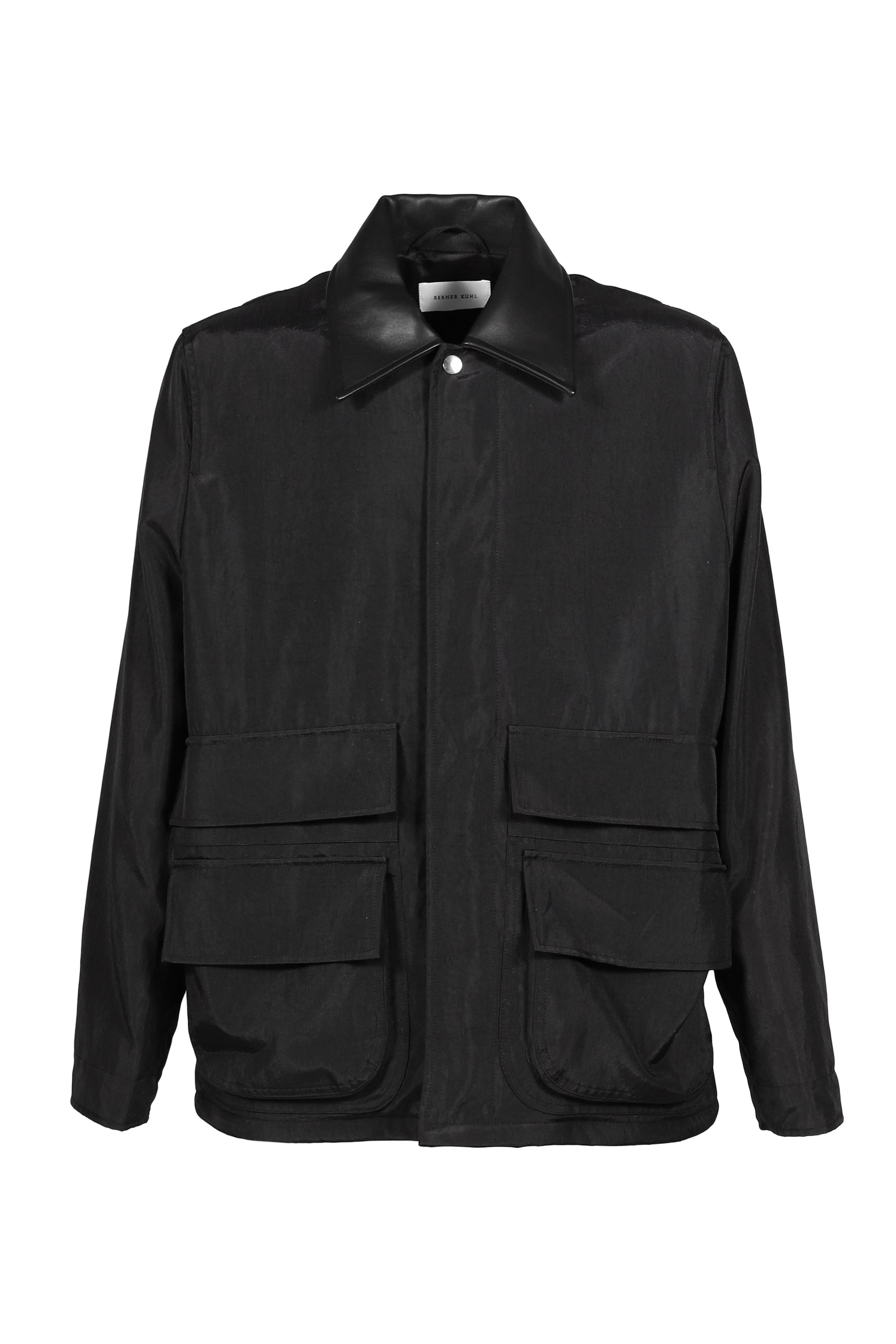 ZIP COAT CYLINDER / BLK