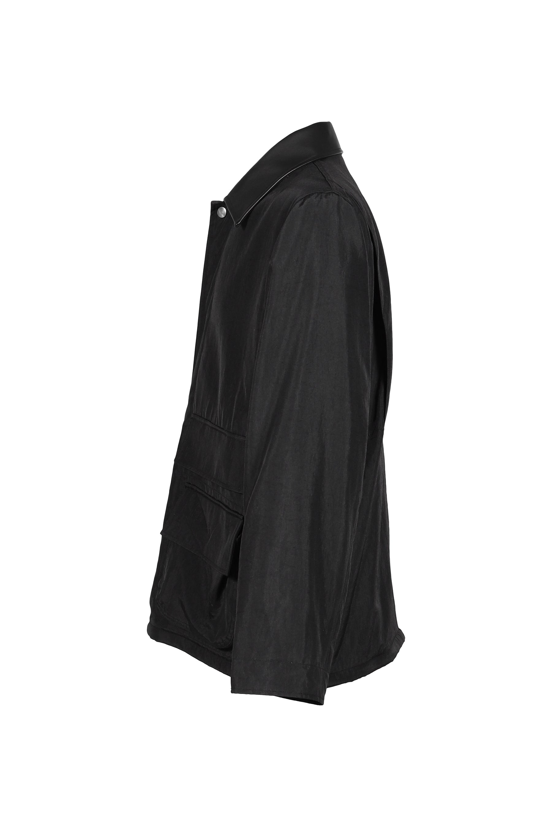 ZIP COAT CYLINDER / BLK