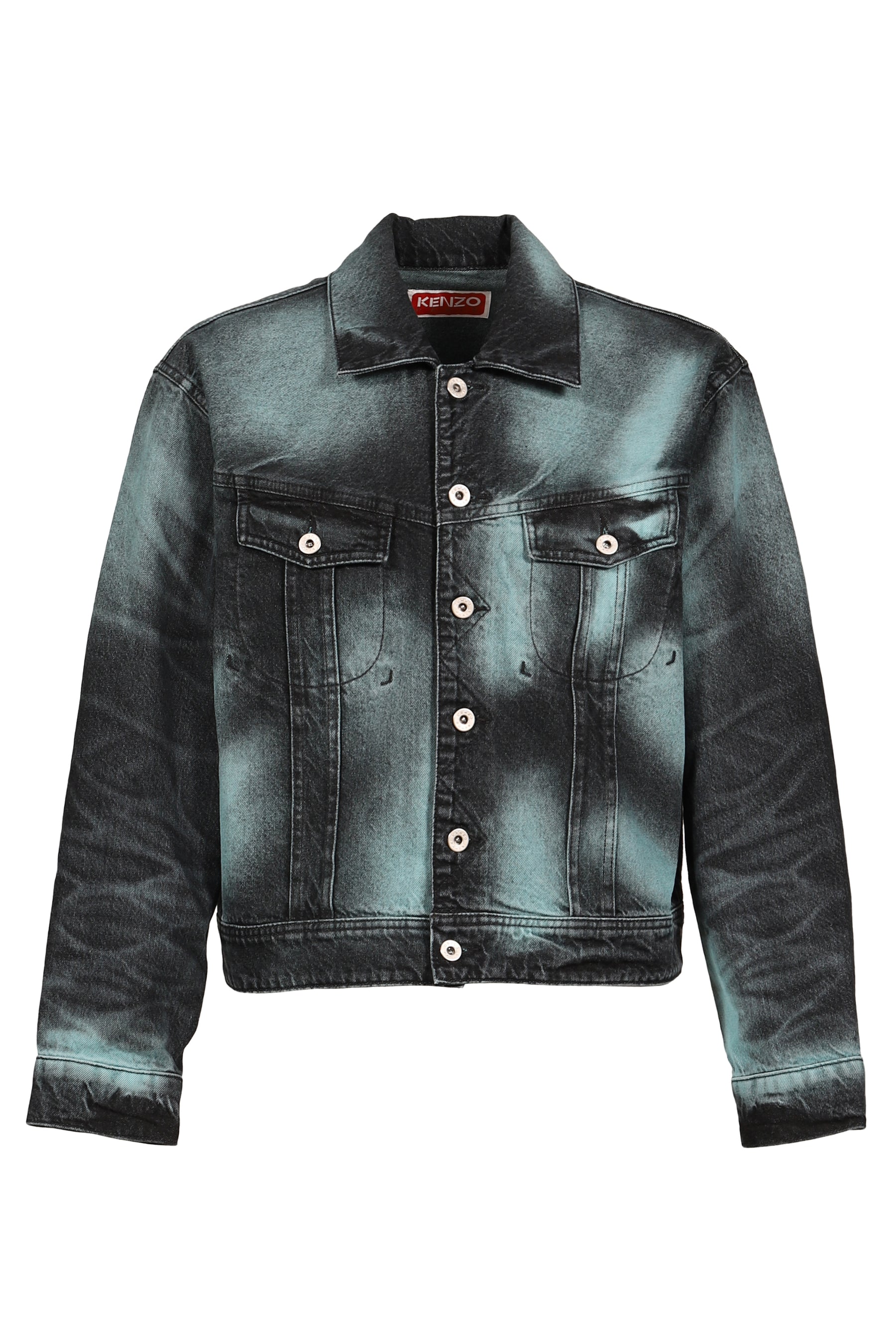 KENZO ケンゾー SS26 KENZO BOKE HEART OVERSIZE TRUCKER JACKET