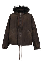 HELICOPTER LONG JACKET / VINTAGE BRW