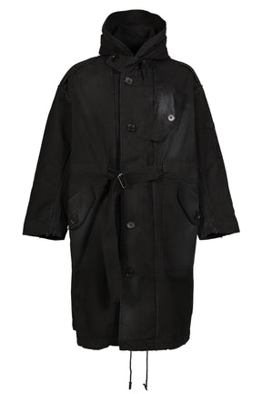 EXTREME PARKA COAT "DEREK HESS" / BLK