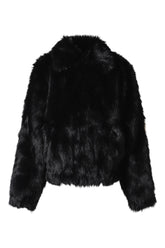 ANTI GAUGUIN FAUX FUR BLOUSON / BLK