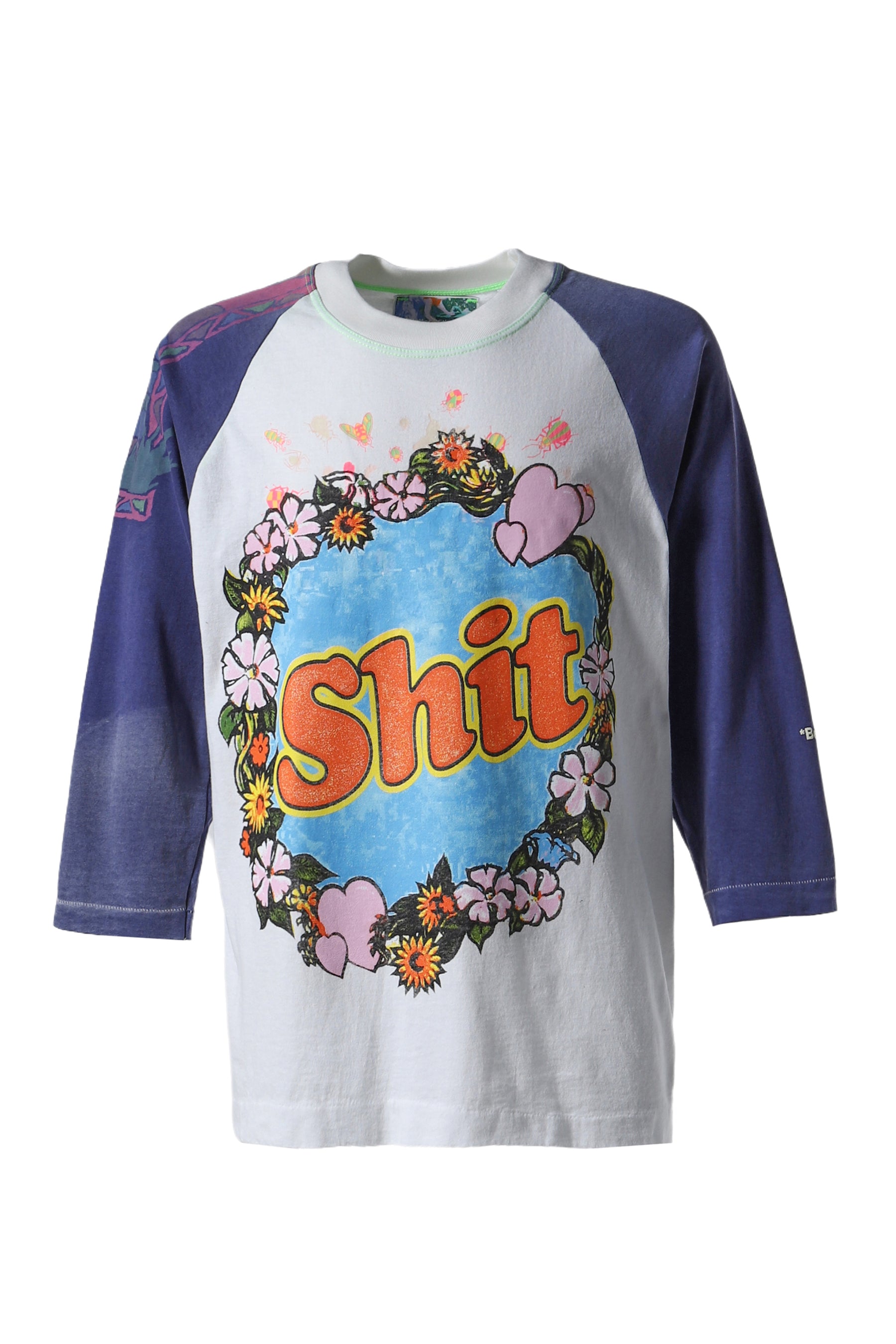 SHIT FUCK RAGLAN TEE-1 / ASSORT