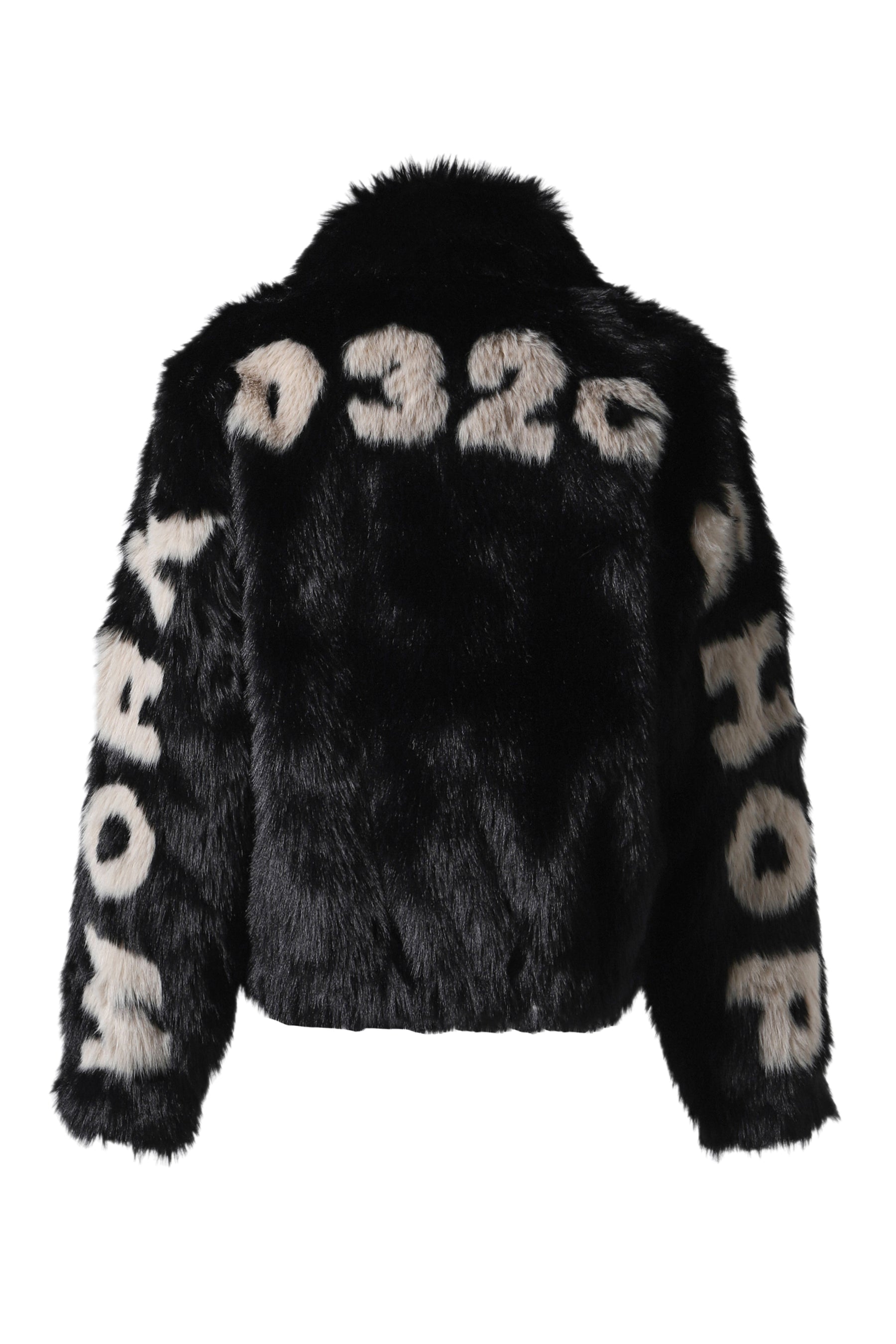 ANTI GAUGUIN FAUX FUR BLOUSON / BLK