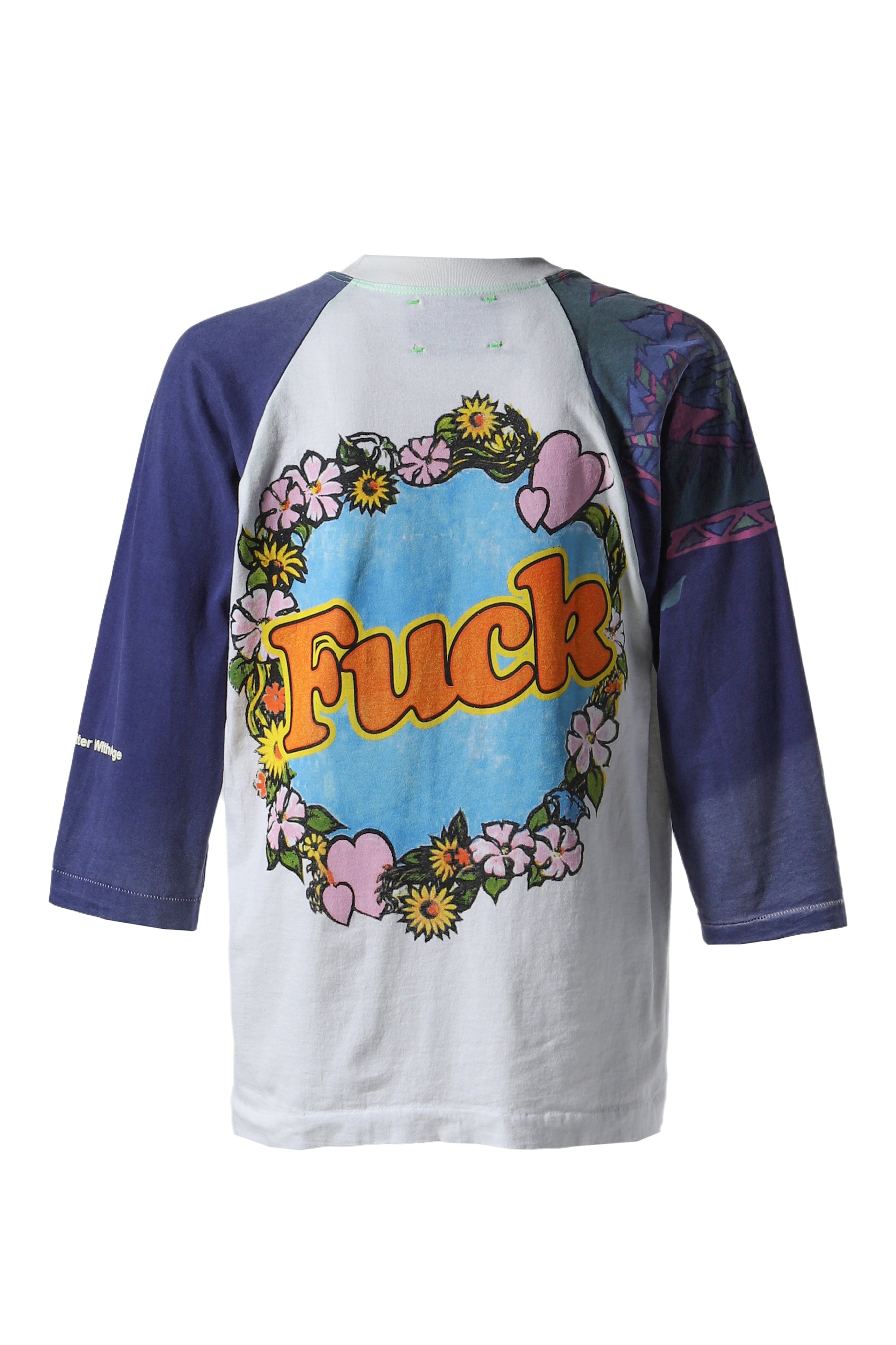 SHIT FUCK RAGLAN TEE-1 / ASSORT