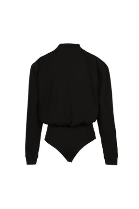 CASA DE CHAVARRIA LS BODYSUIT / BLK