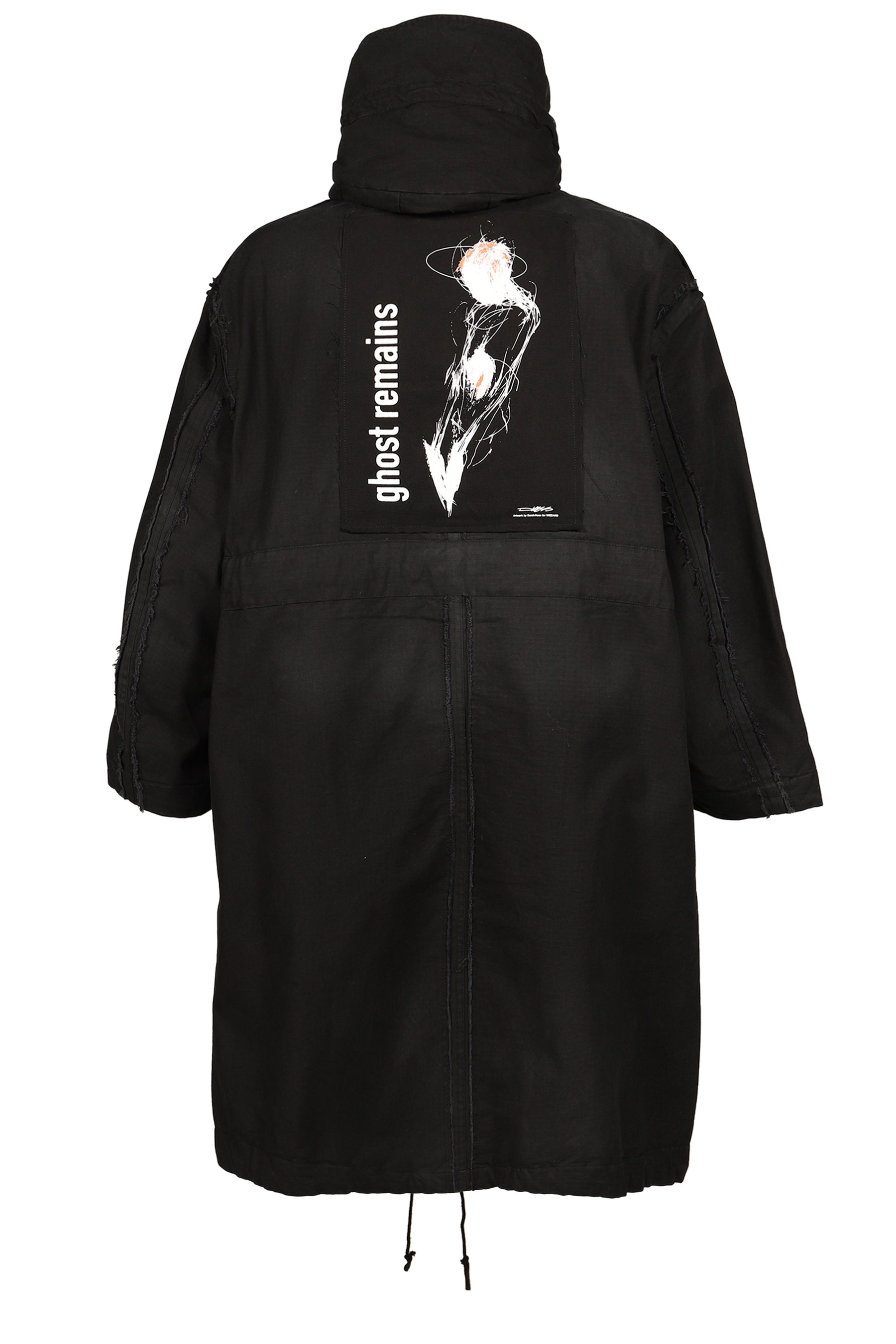 EXTREME PARKA COAT "DEREK HESS" / BLK