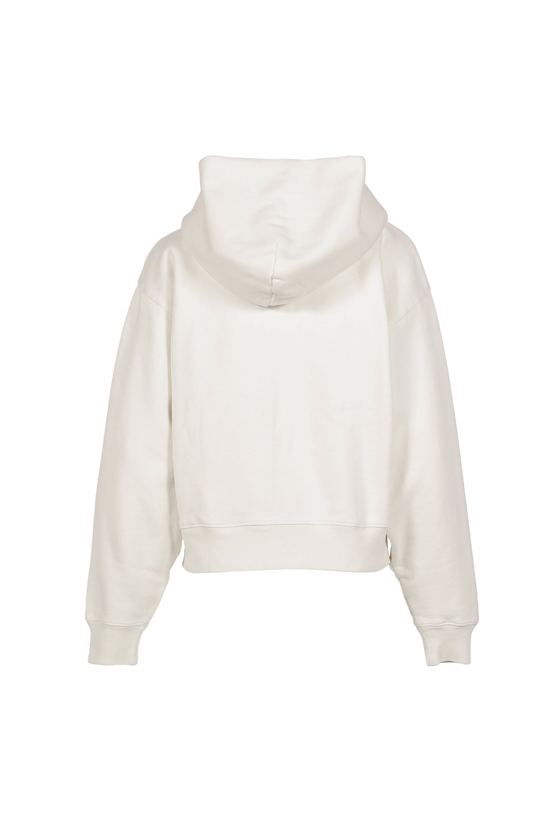 VENDOME LA EMBROIDERED ZIP HOODIE / ECRU