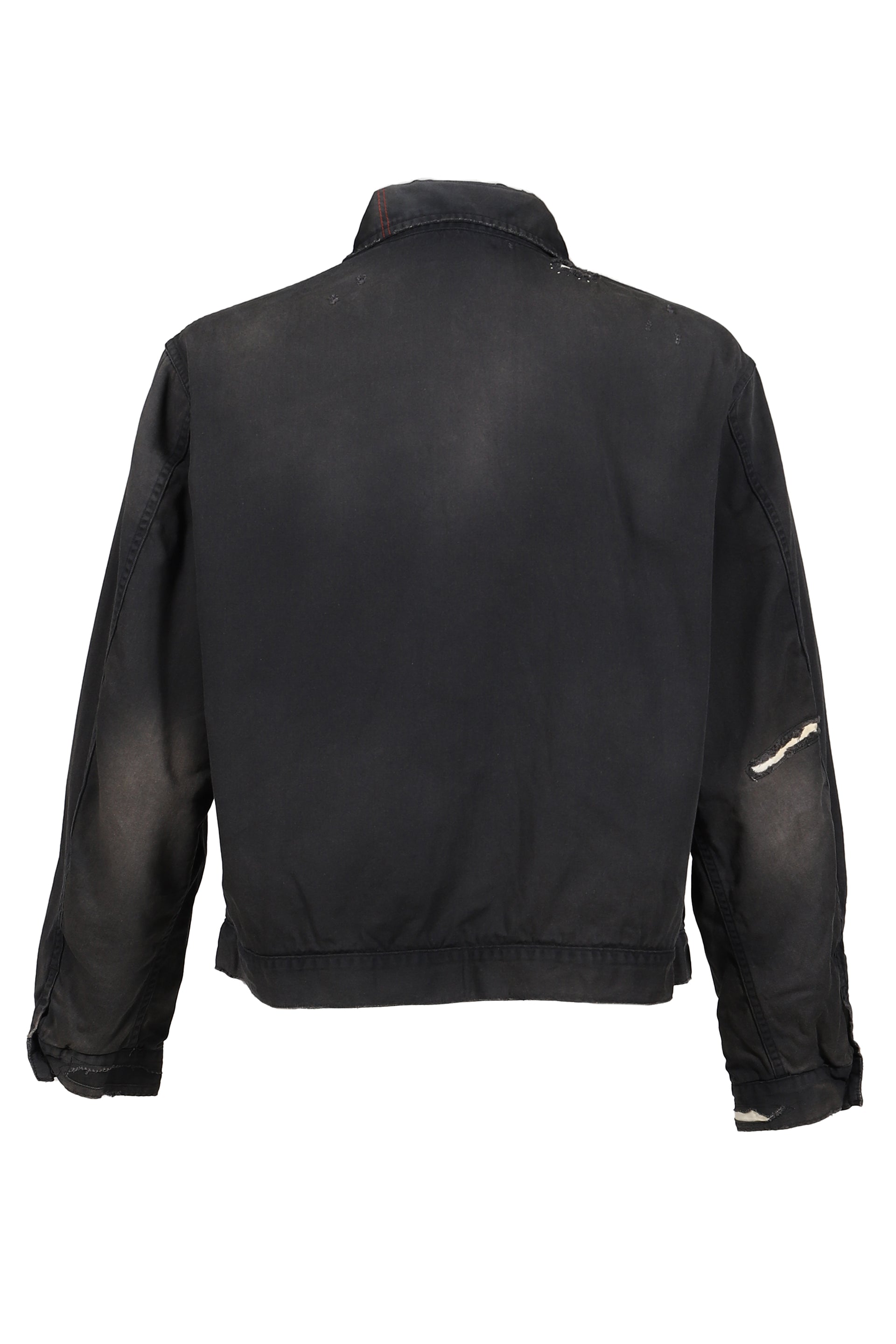 REMAKED TIMEWORN WORK JACKET / BLK
