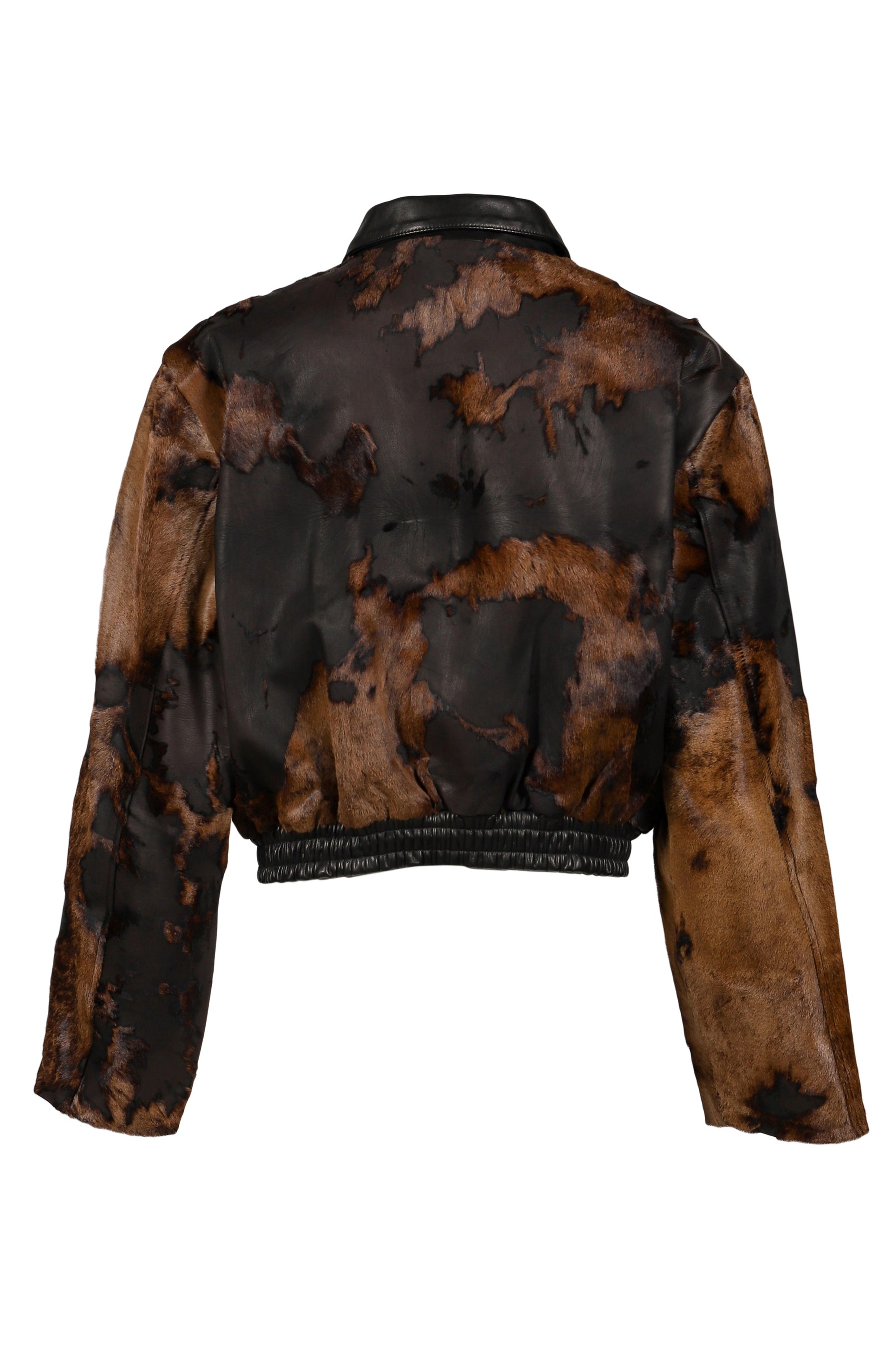 PREDATOR LEATHER JACKET / BRW