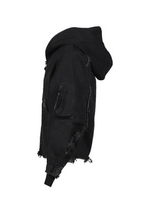 SLASH SEAM FLIGHT(NOIR) / AGED BLK