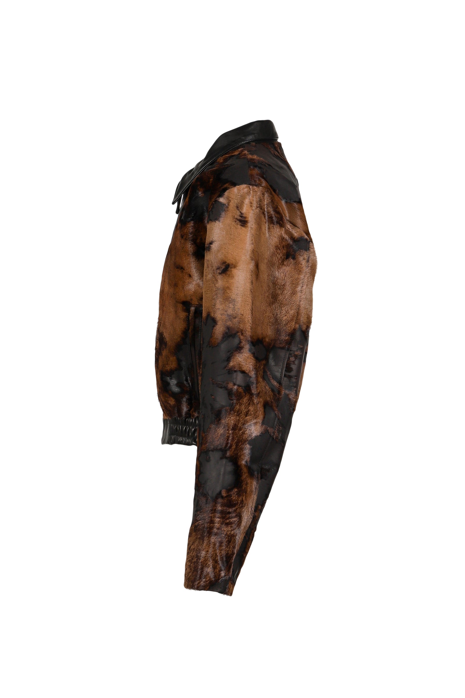 PREDATOR LEATHER JACKET / BRW