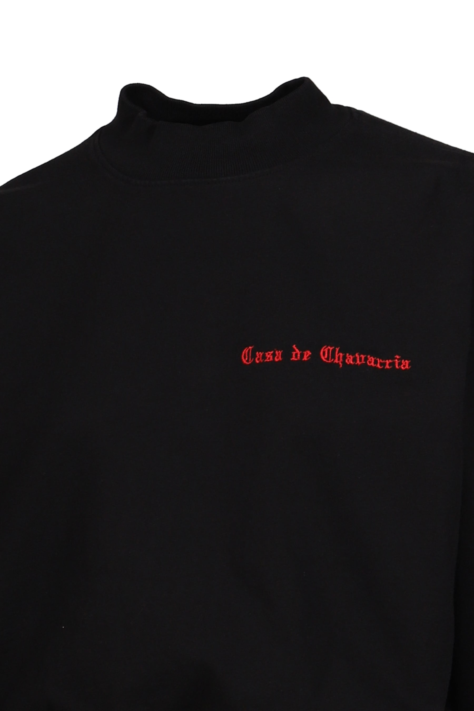 CASA DE CHAVARRIA LS BODYSUIT / BLK