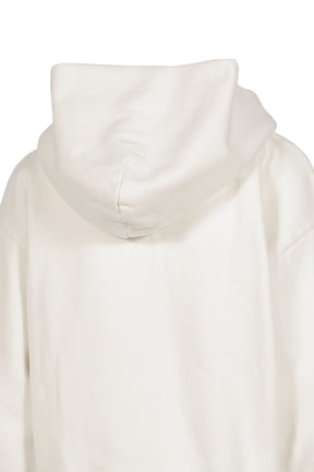 VENDOME LA EMBROIDERED ZIP HOODIE / ECRU