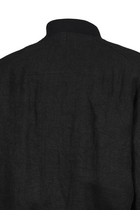DRAPED MA1 BLOUSON / BLK