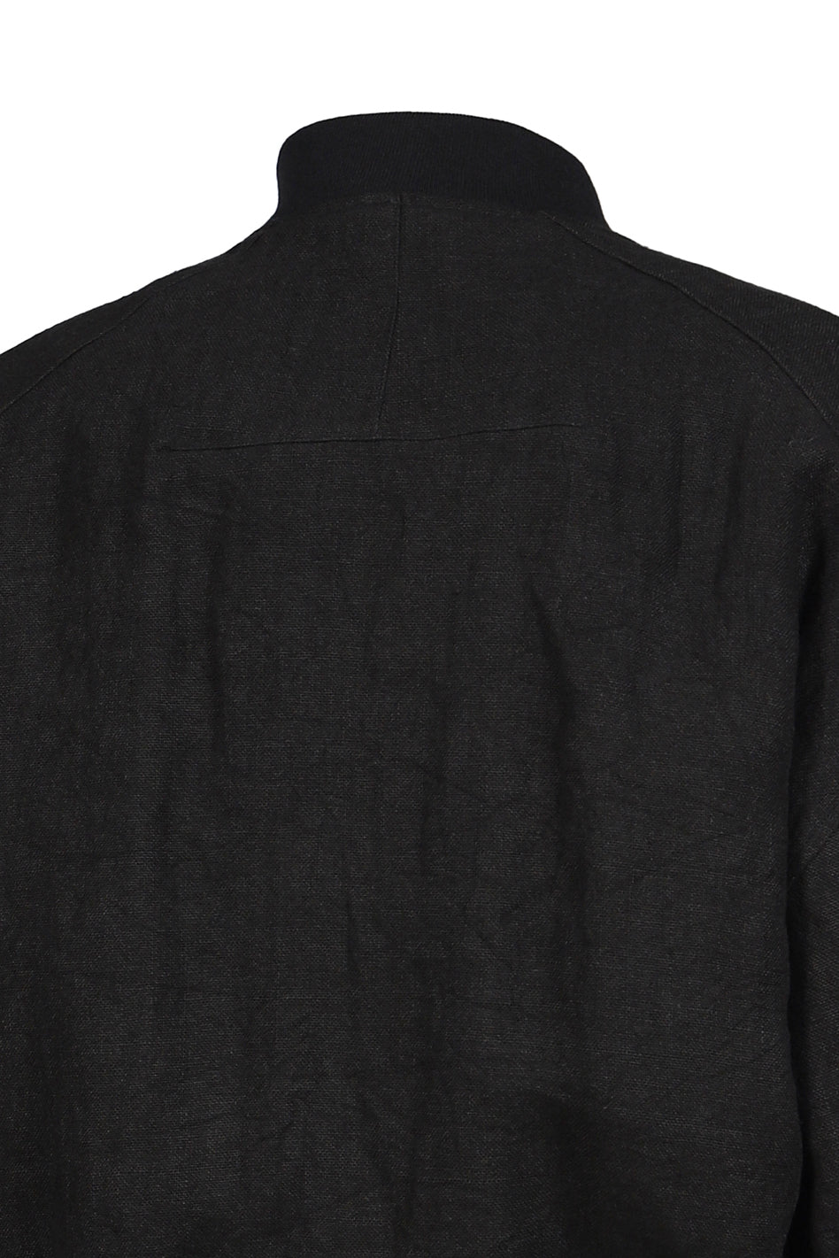 DRAPED MA1 BLOUSON / BLK