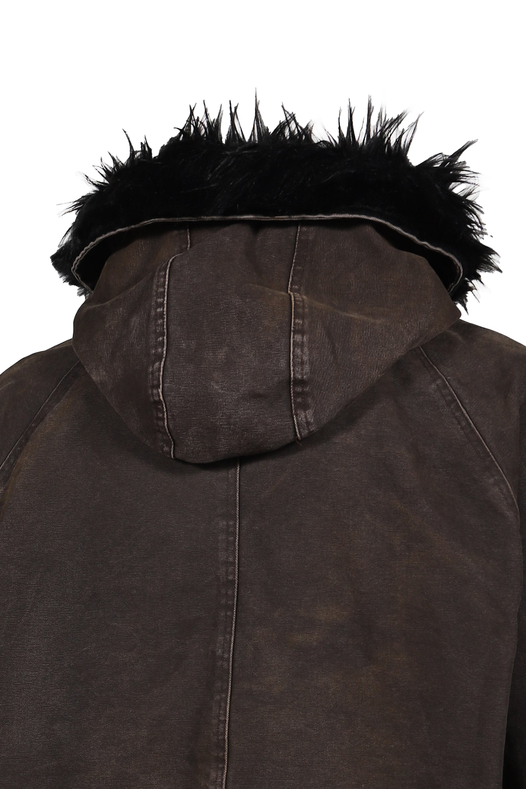 HELICOPTER LONG JACKET / VINTAGE BRW