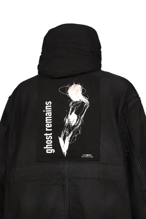 EXTREME PARKA COAT "DEREK HESS" / BLK
