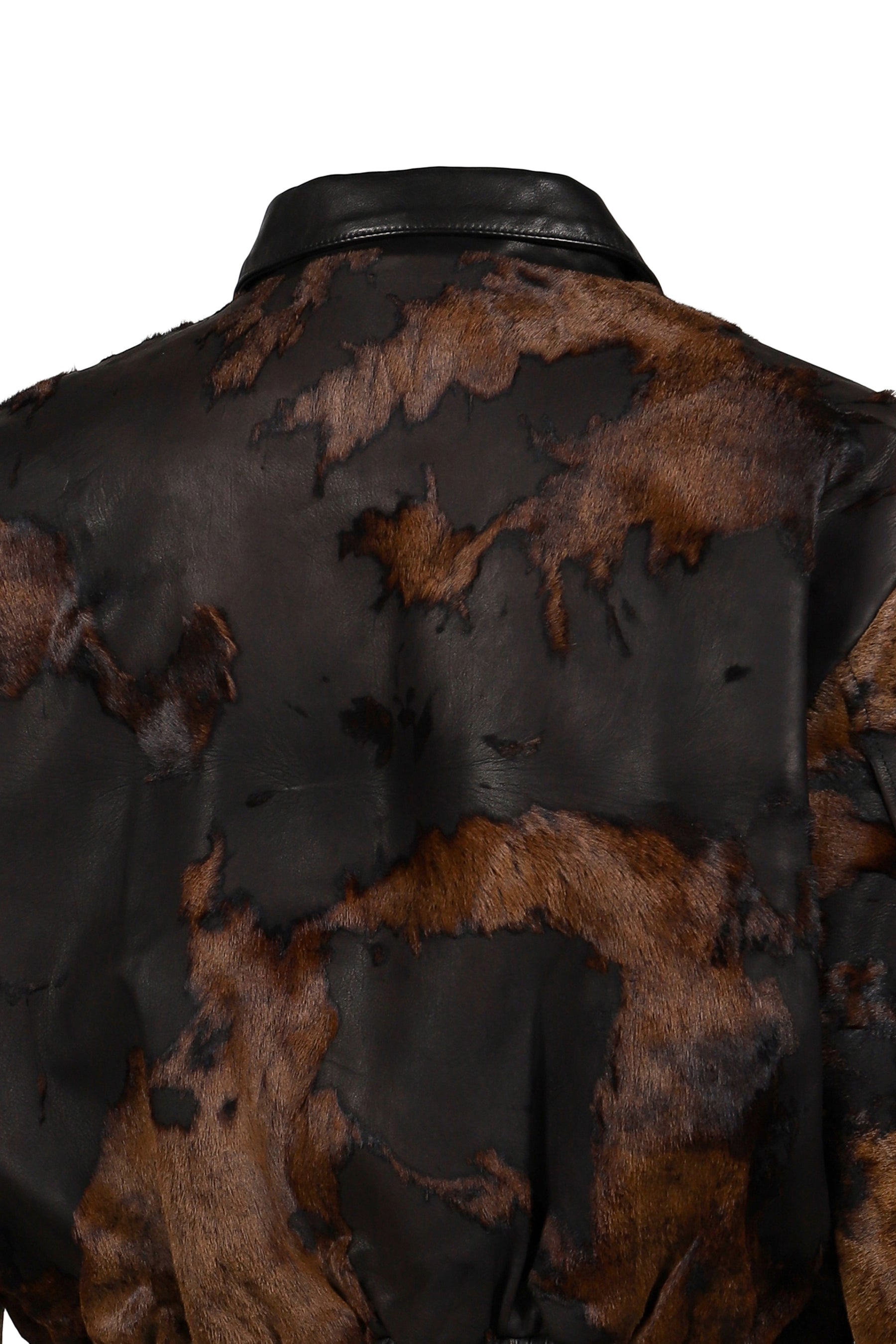 PREDATOR LEATHER JACKET / BRW