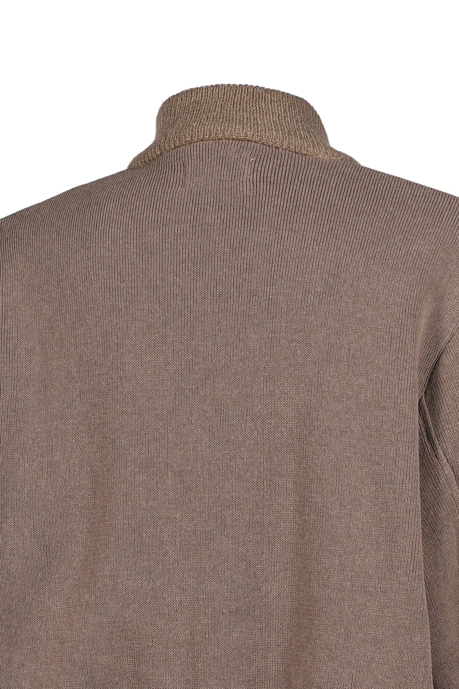 KNITTED BOMBERONE / SAND