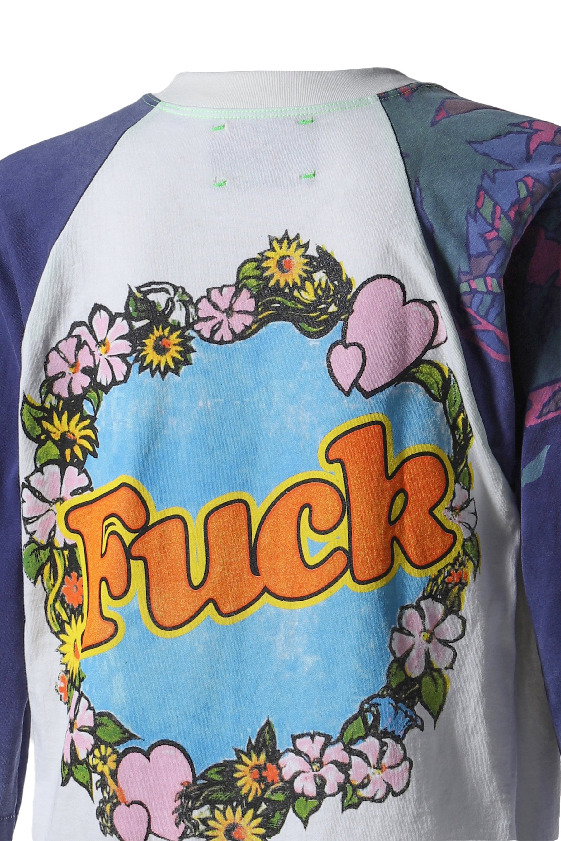 SHIT FUCK RAGLAN TEE-1 / ASSORT