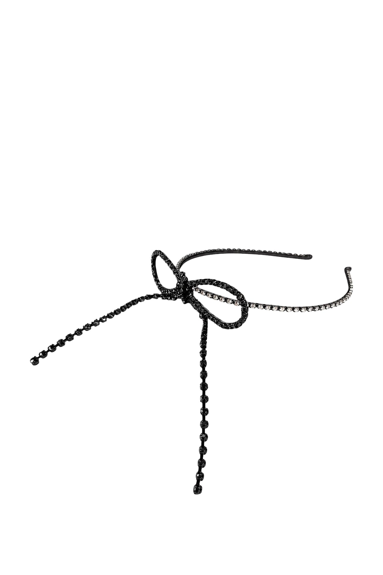 BIG RIBBON HAIRBAND (EXCLUSIVE) / BLK