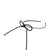 BIG RIBBON HAIRBAND (EXCLUSIVE) / BLK