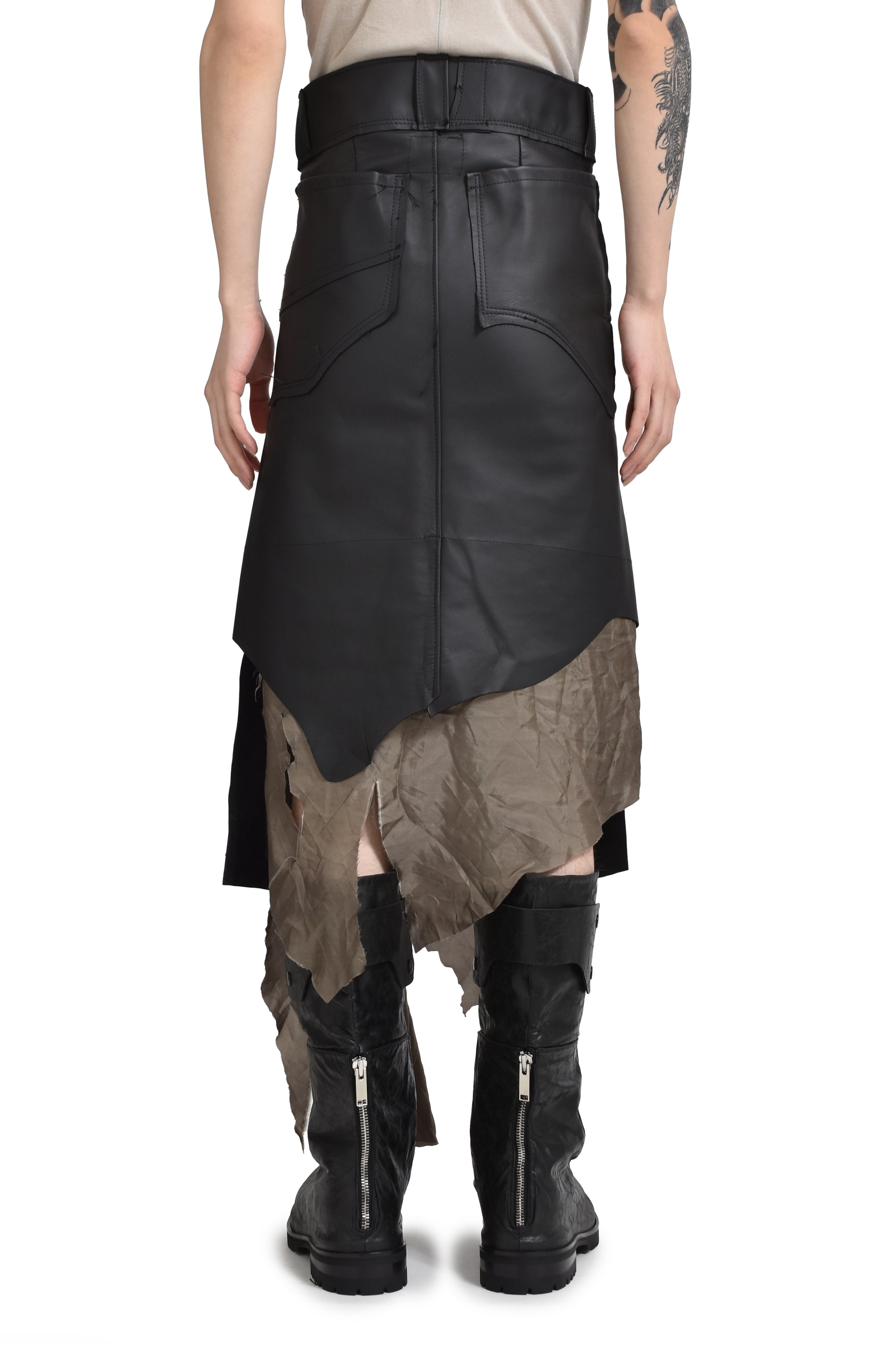 SWAMPGOD BOIA SKIRT / BLK