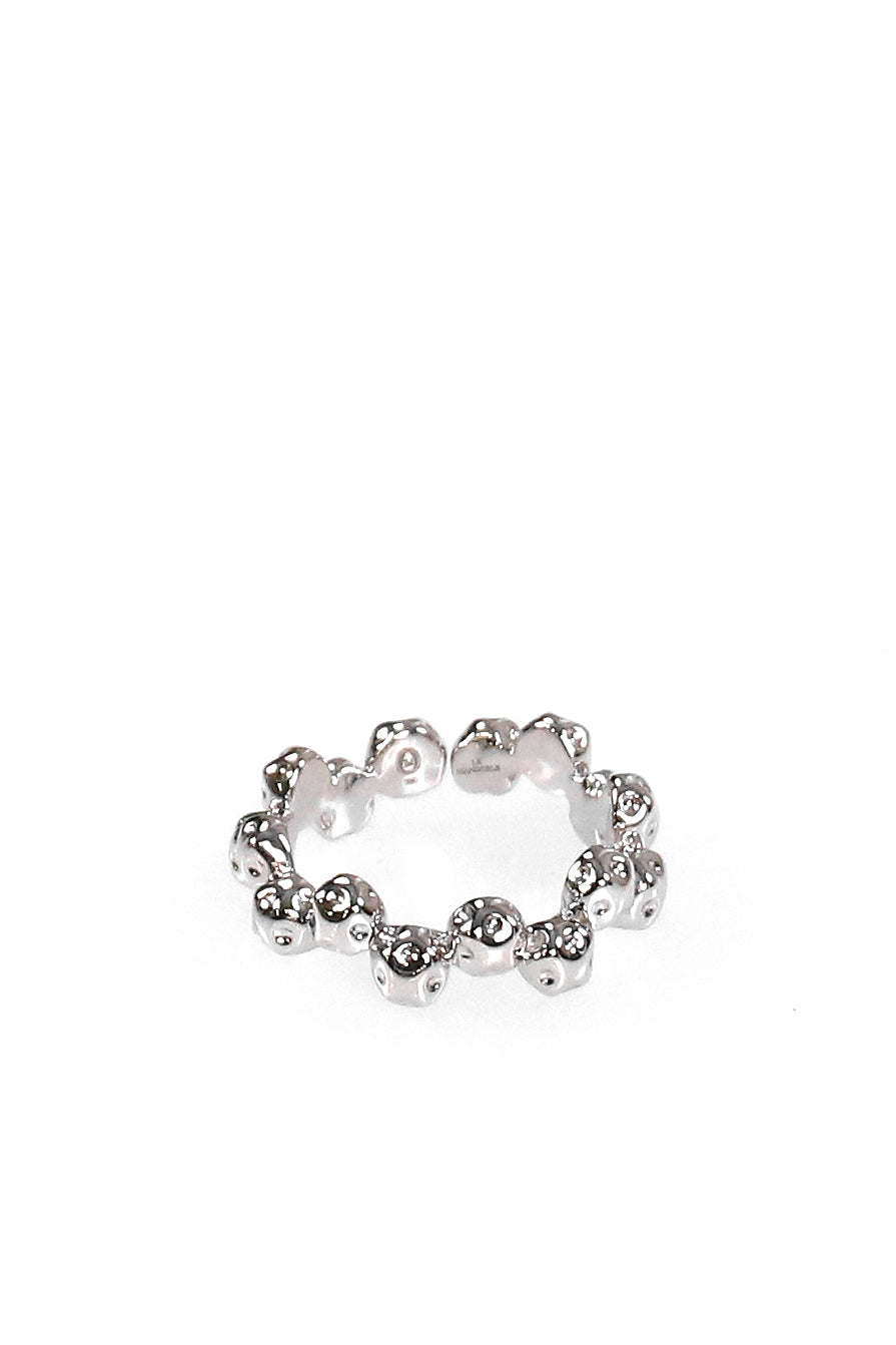 SERENITY SINGLE ROW BOX RING / SIL