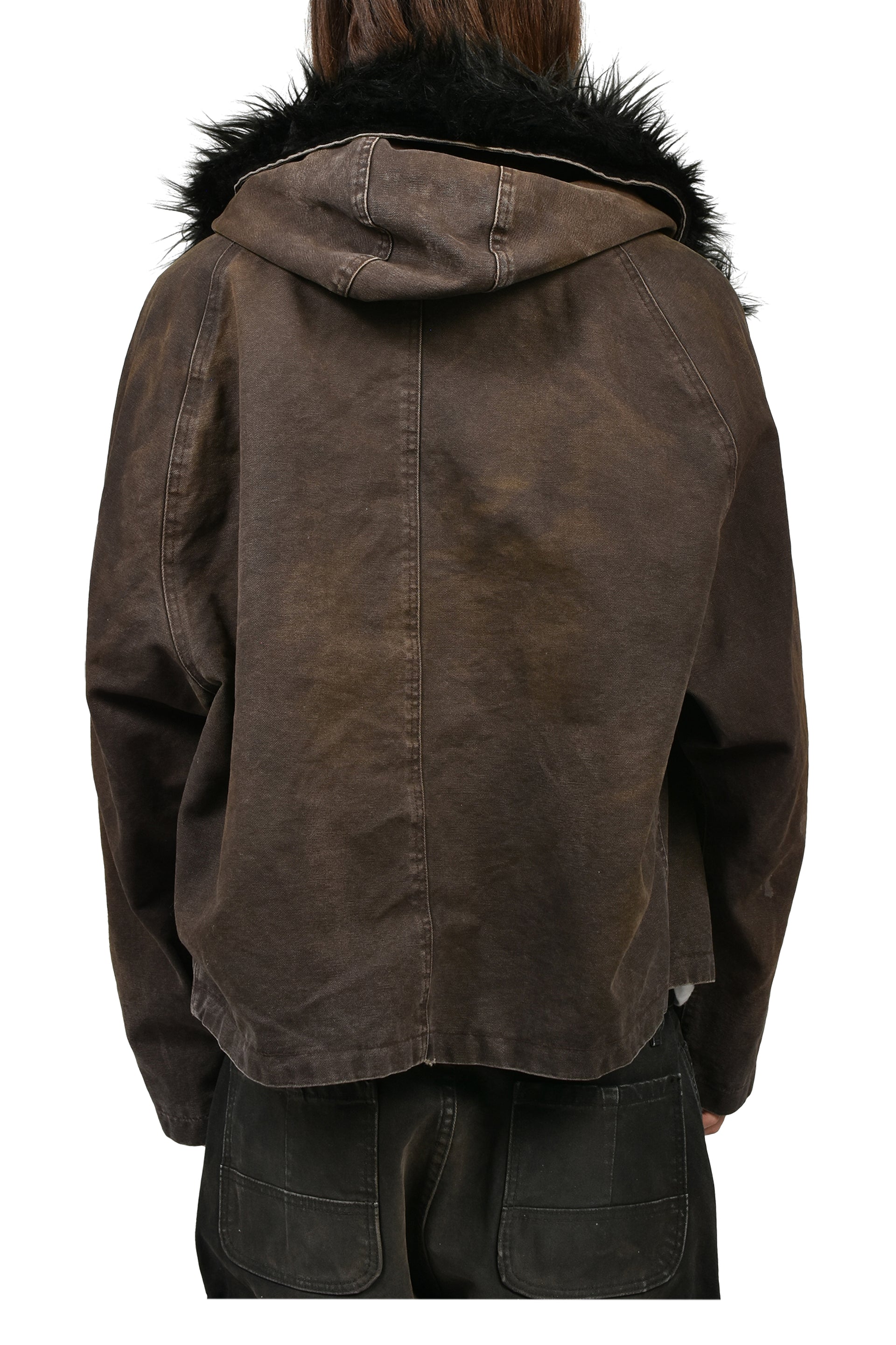 HELICOPTER LONG JACKET / VINTAGE BRW