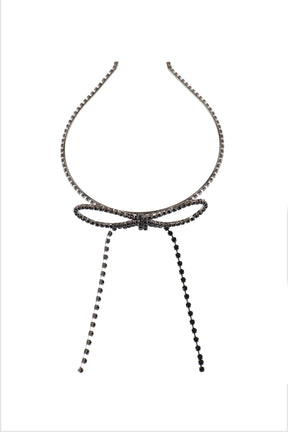 BIG RIBBON HAIRBAND (EXCLUSIVE) / BLK