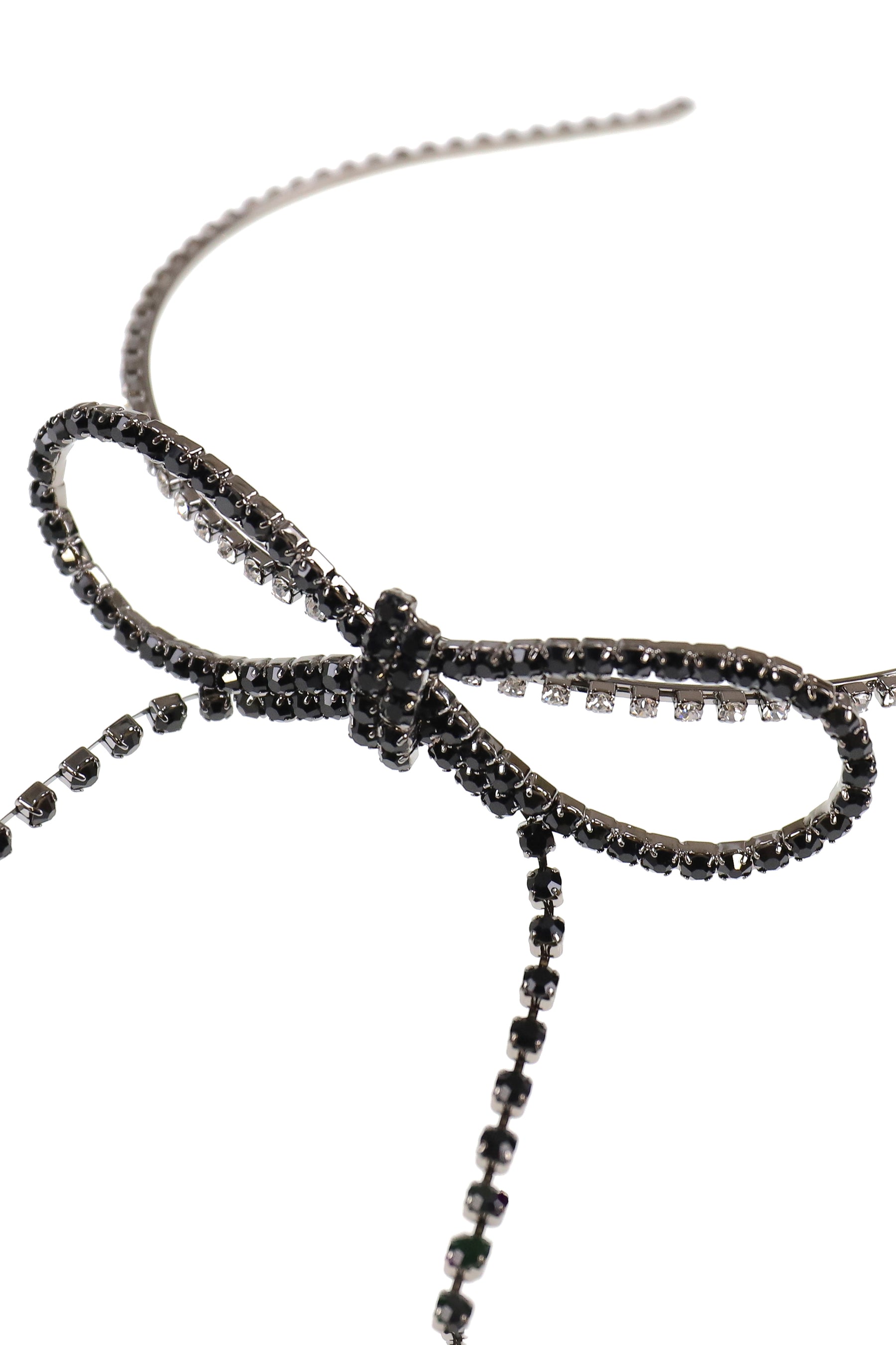 BIG RIBBON HAIRBAND (EXCLUSIVE) / BLK