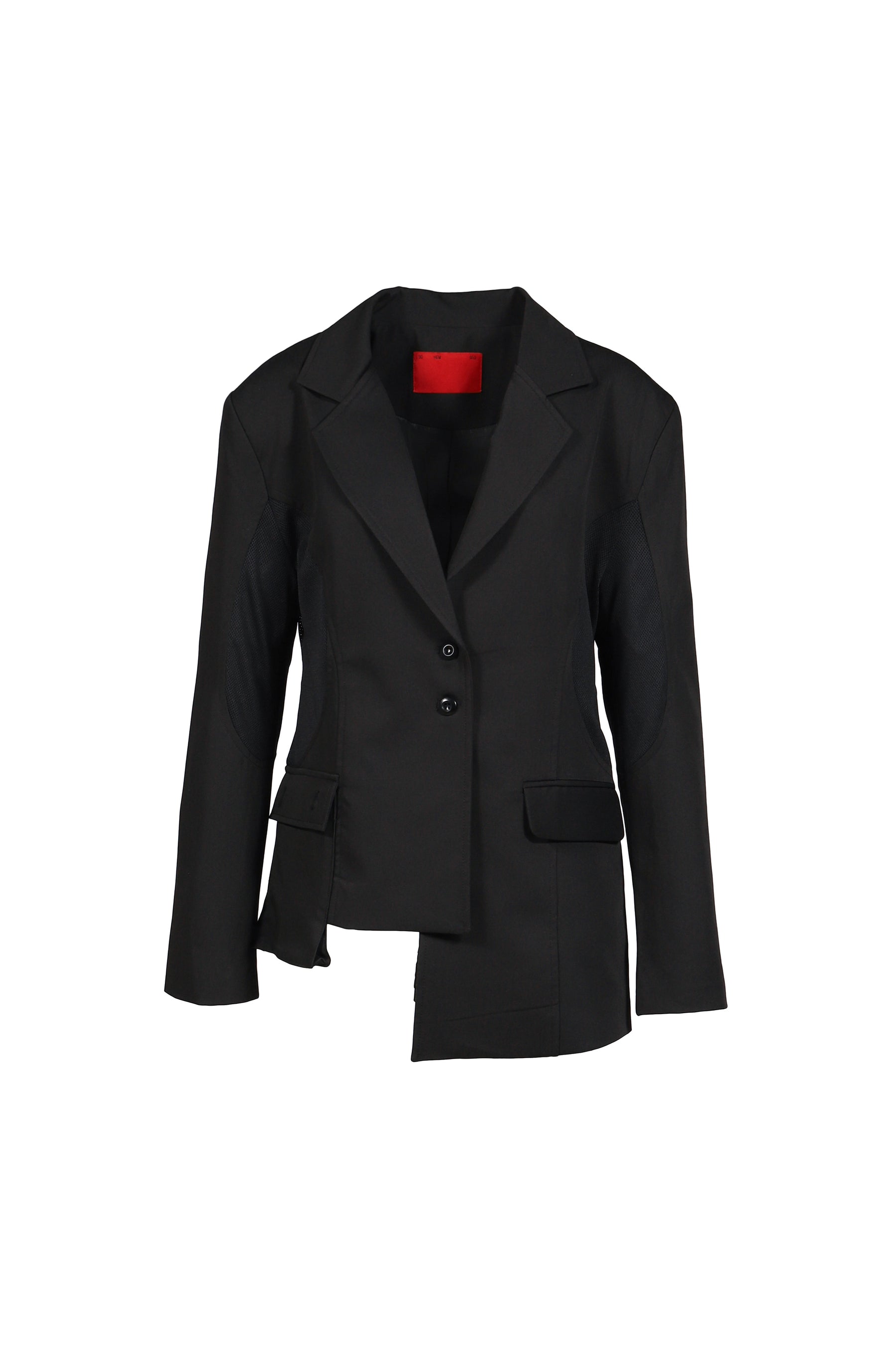 BOHEMSEO ボヘムソ SS26 TIED MESH BLAZER / BLK - NUBIAN ヌビアン