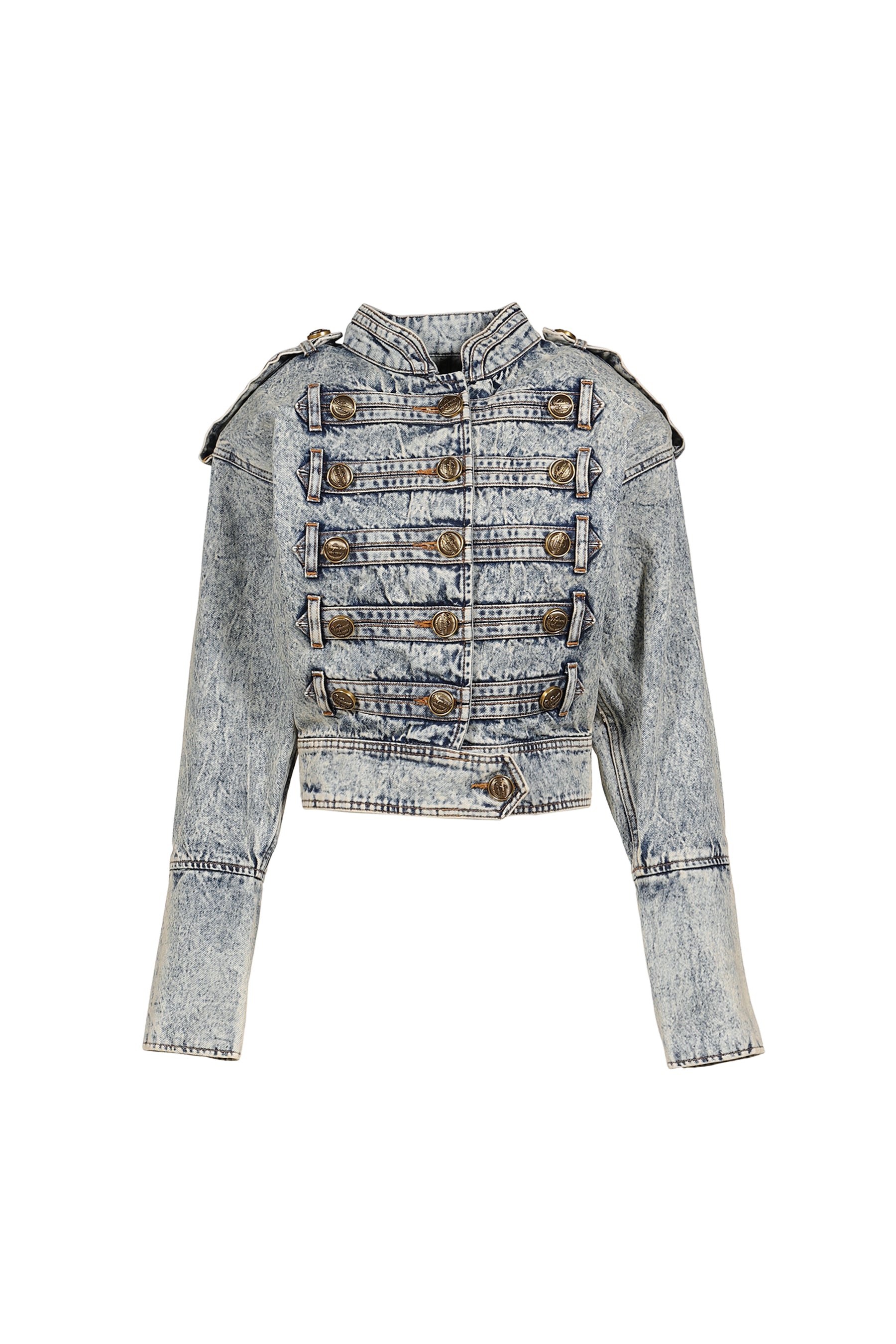 NAPOLEON JACKET WOVEN / BLUE
