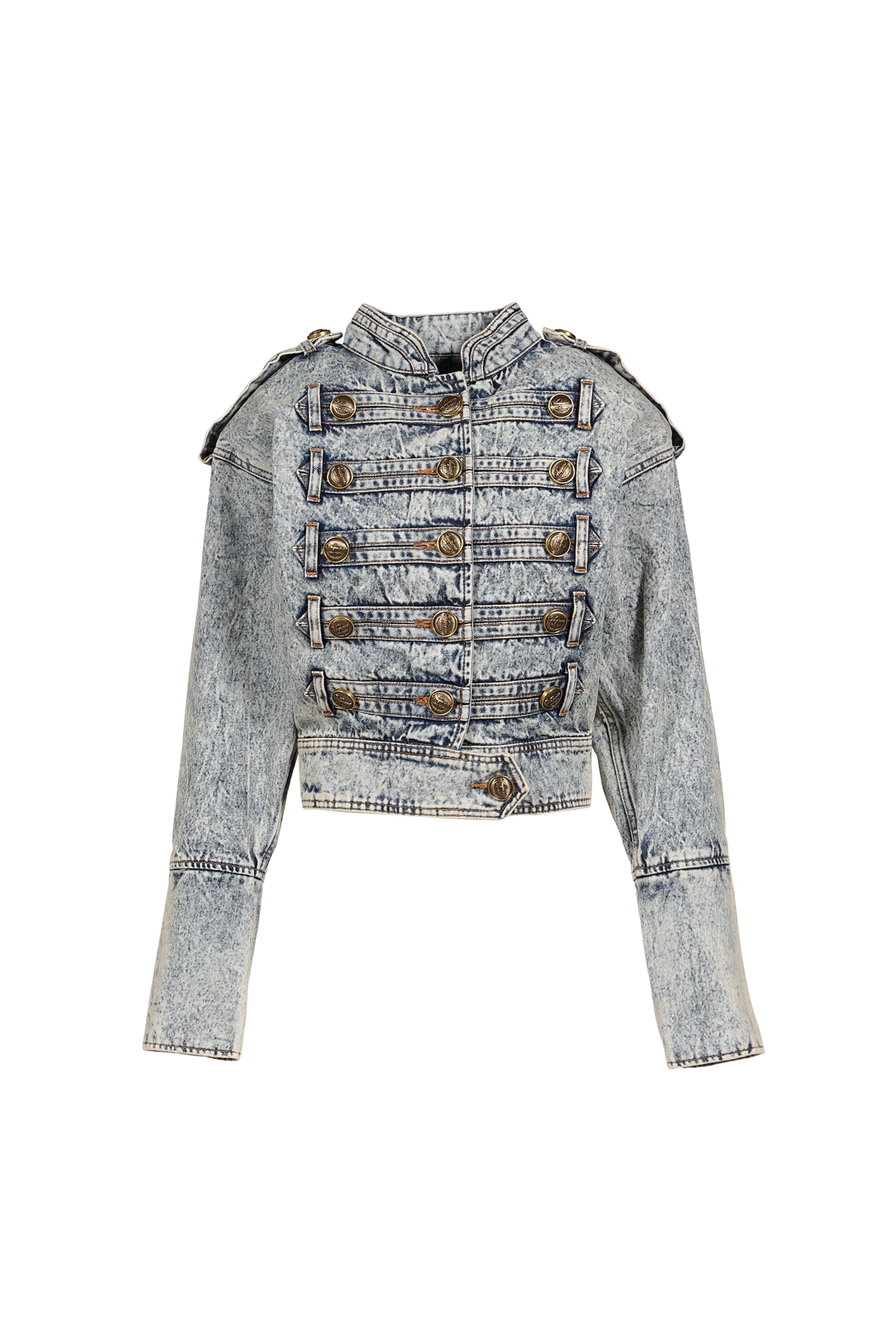 NAPOLEON JACKET WOVEN / BLU