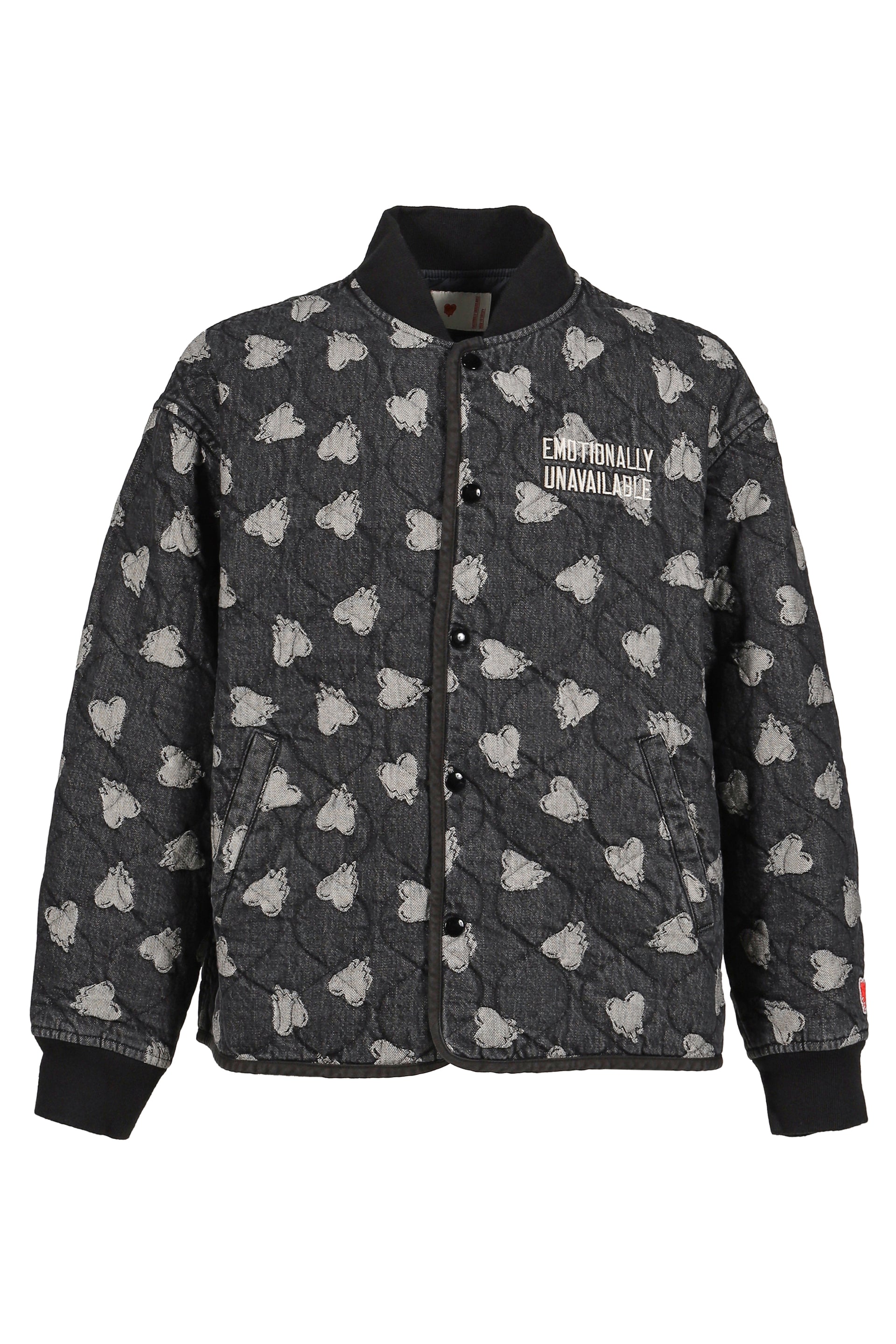EU HEART JACKET / BLK