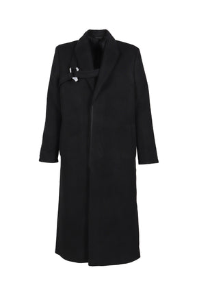TITAN WOOL COAT / BLACK