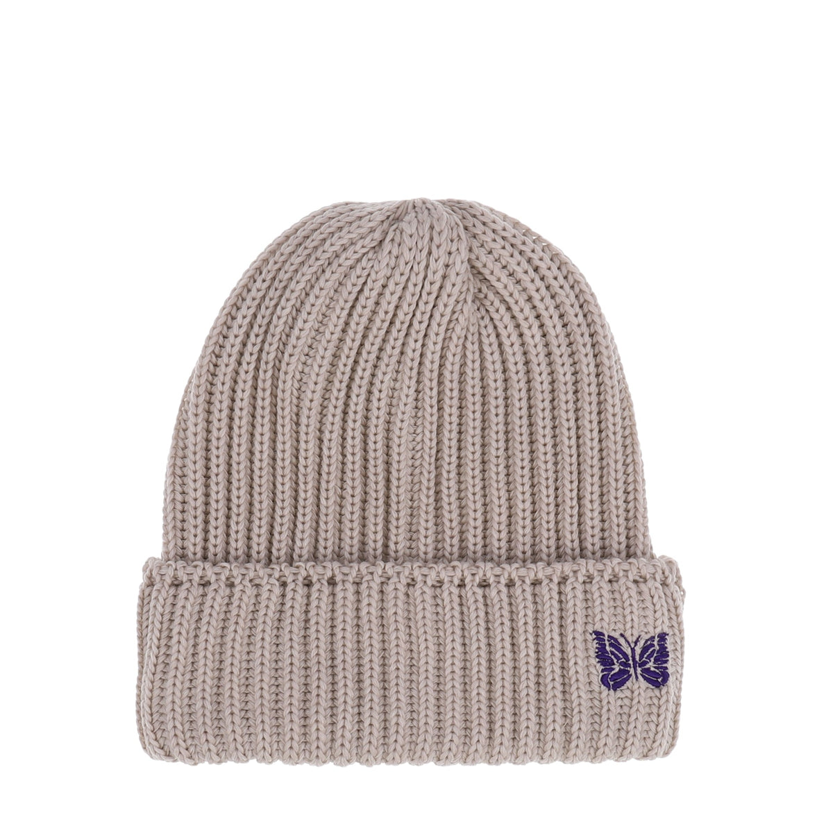 Needles ニードルス FW25 WATCH CAP - MERINO WOOL / BEI - NUBIAN